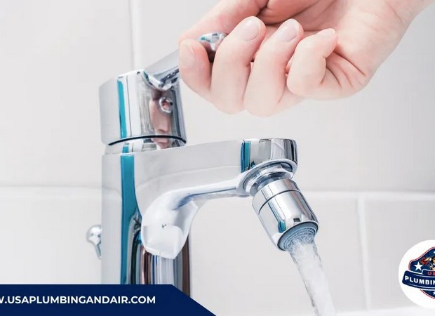 Fixing a leaking kitchen faucet in a Las Vegas home